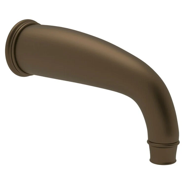 Tub Spout Georgian Era C-Spout Polished Nickel 8-1/4 Inch 16-20 Gallons per Minute Brass - Frankwebs