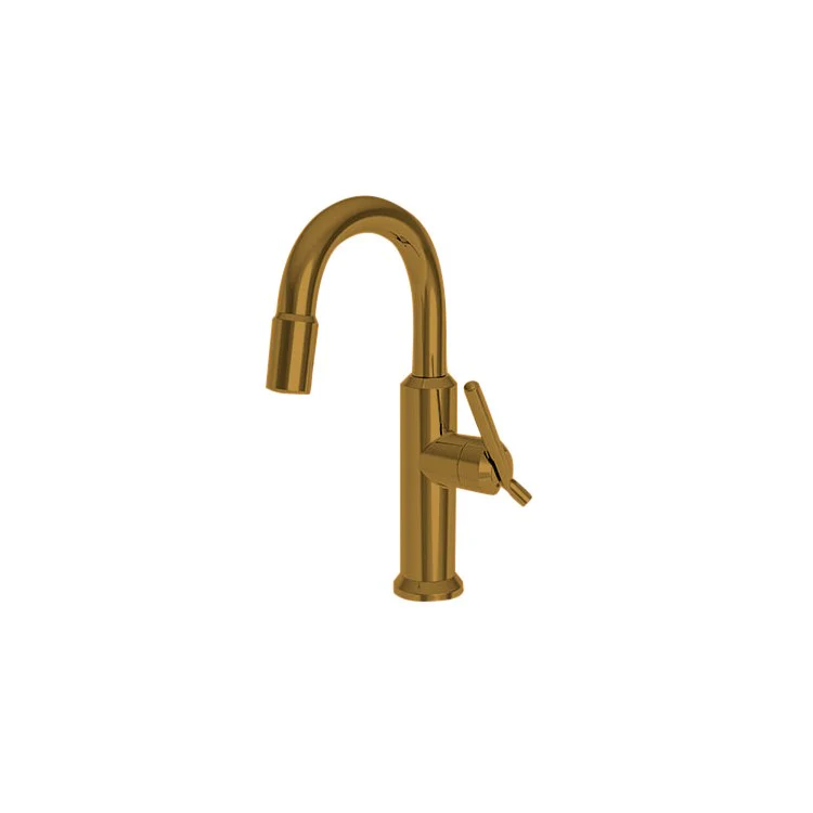 Bar Faucet Jeter 1 Lever ADA Flat Black Pull Down Swivel Brass Spout Height 8-2/3 Inch 1.8 Gallons per Minute - Frankwebs