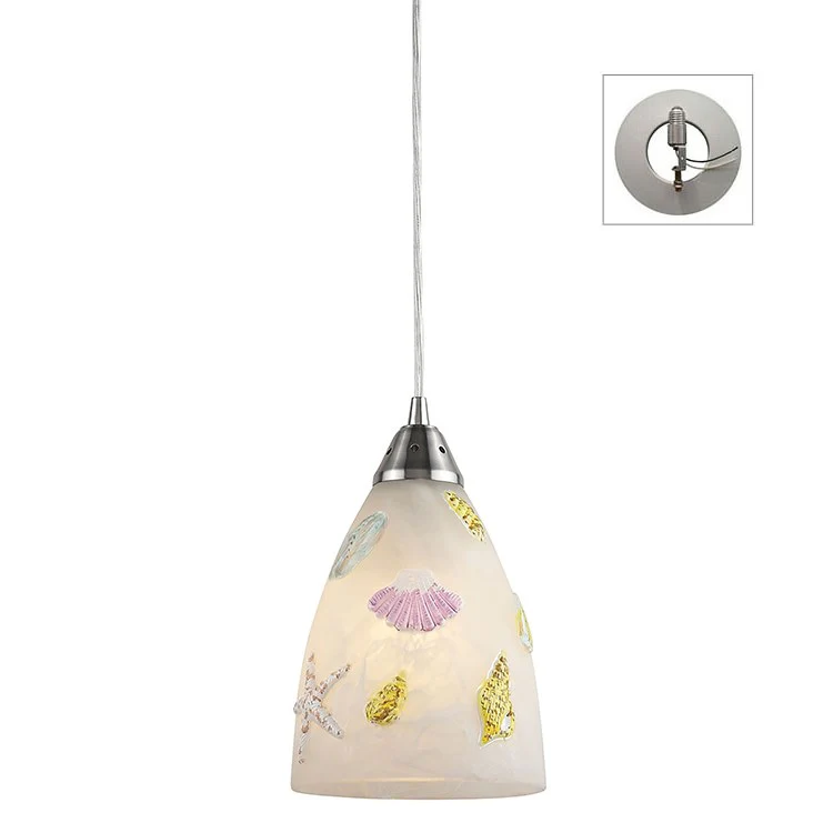 Seashore Single-Light Pendant with Recessed Light Kit - Frankwebs