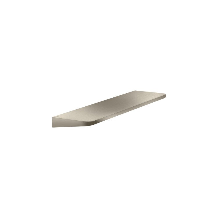 Shelf Universal Circular Wall Mount Brushed Black Chrome 16 Inch Metal - Frankwebs