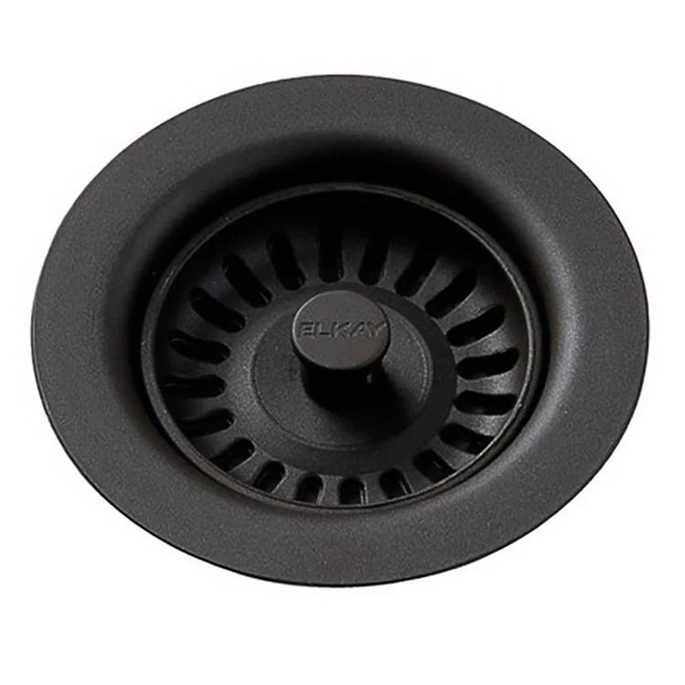 Drain Fitting with Removable Basket Strainer and Rubber Stopper 5 x 3 Inch Jubilee Polymer for Sinks with 3-1/2IN Drain Opening 4-1/2 Inch - Frankwebs