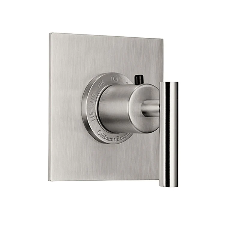 Thermostatic Trim Tiburon Square 3/4 Inch 1 Lever Bella Terra Bronze ADA for Requires Rough Valve TH75-R Handle and Escutcheon Brass - Frankwebs