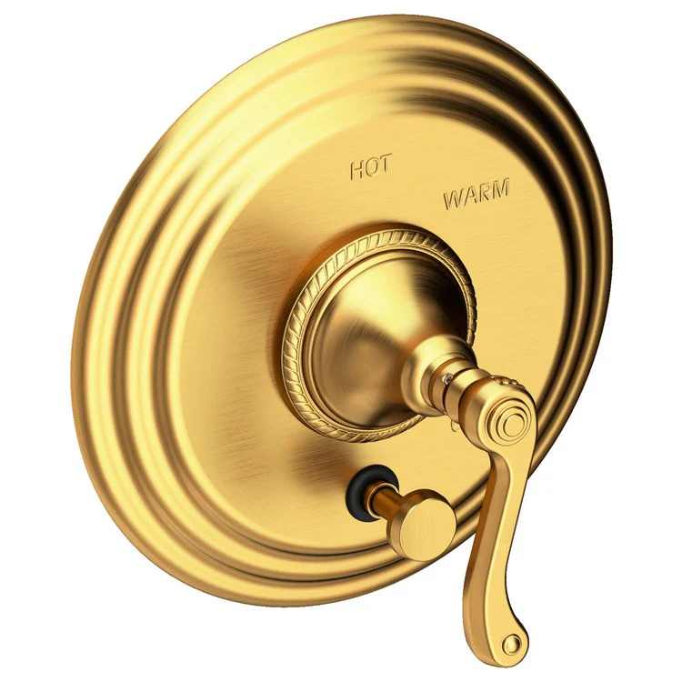 Amisa Pressure Balance Tub/Shower Valve Trim Only with Lever Handle - Midnight Chrome - Frankwebs