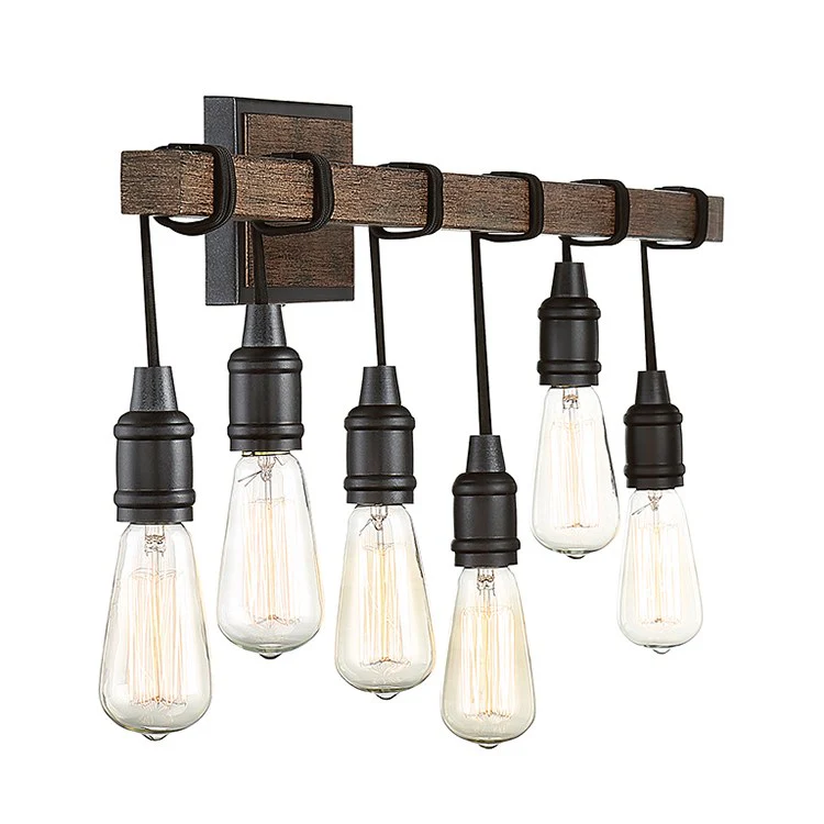 Burgess Six-Light Bathroom Vanity Fixture - Frankwebs