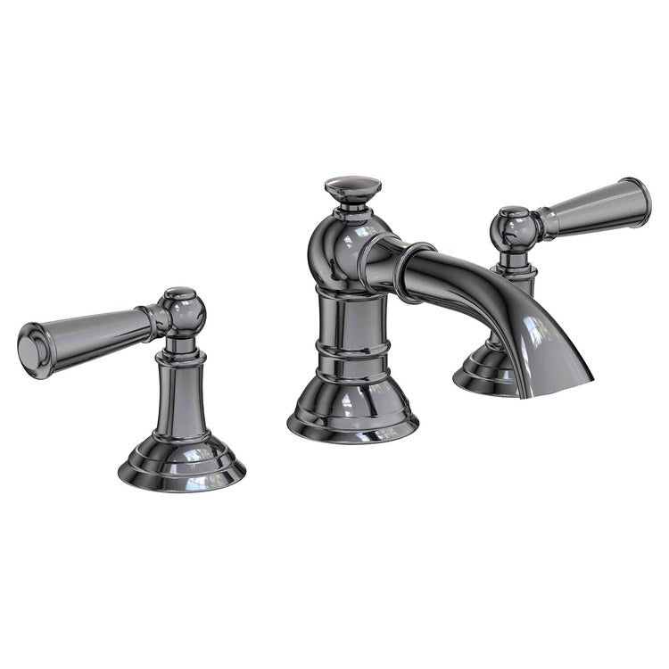 Lavatory Faucet Aylesbury Widespread 8 to 20 Inch Spread 2 Lever ADA White 1.2 Gallons per Minute Brass Spout Height 1-13/16 Inch - Frankwebs