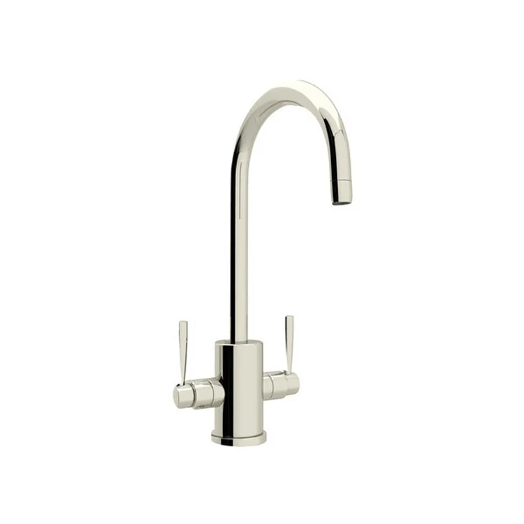 Bar Faucet Holborn Round Body 2 Lever CEC Satin English Gold 1.8 Gallons per Minute - Frankwebs