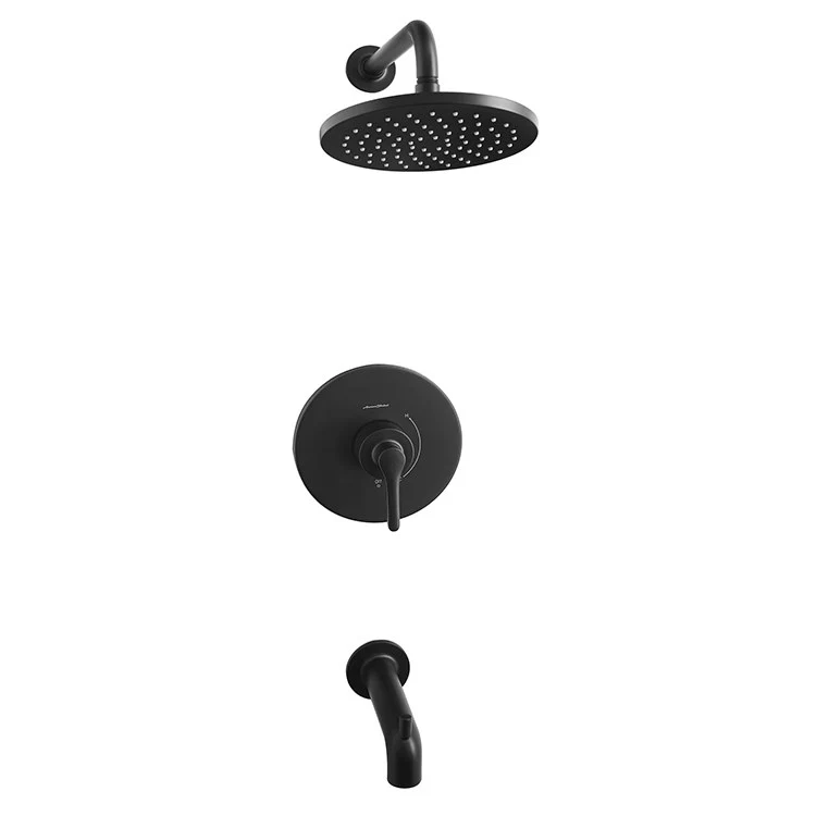 Studio S Pressure Balance Tub/Shower Valve Trim with Cartridge and Water-Saving Shower Head - Frankwebs