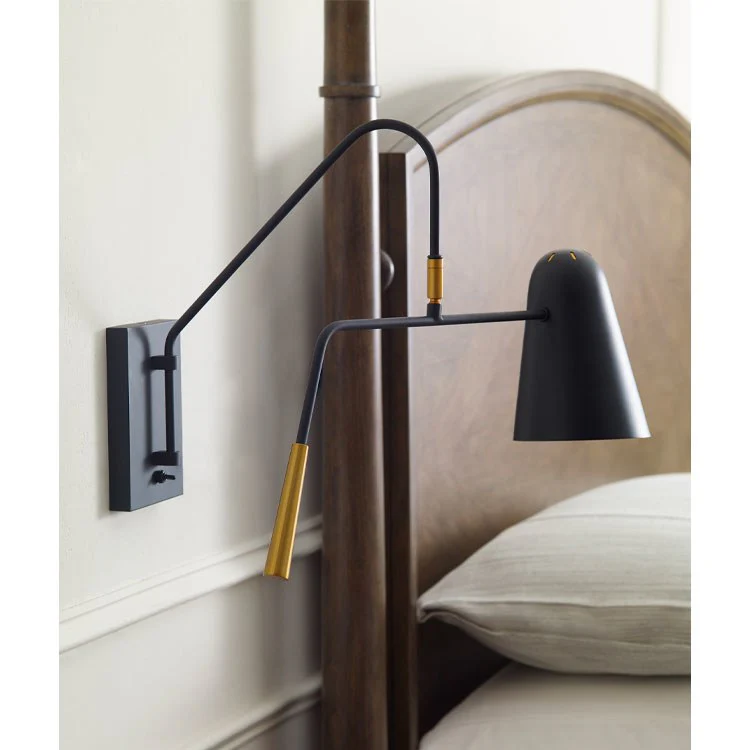 Simon Single-Light Wall Sconce by Ellen - Frankwebs