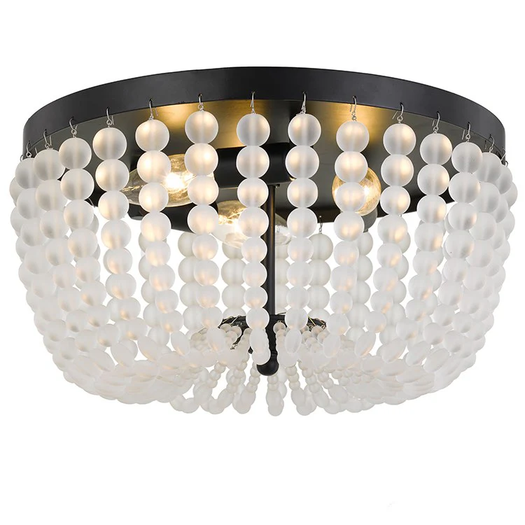 Rylee Three-Light Flush Mount Ceiling Fixture - Frankwebs