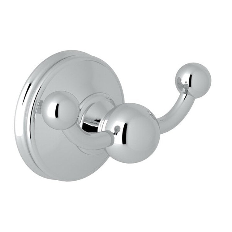 Robe Hook Georgian Era Double Satin Nickel 2 Inch 1-3/8 Inch Wall Mount Brass - Frankwebs