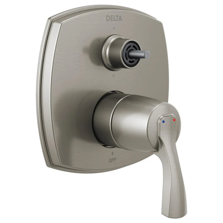 Diverter Trim Stryke 14 Series 6 Functions Lumicoat Champagne Bronze 1 Lever ADA for MultiChoice Universal R22000 Series Rough Valve - Frankwebs