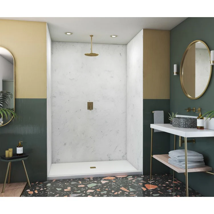 Shower Wall Kit Surround Glue Up Birch 36 Inch - Frankwebs