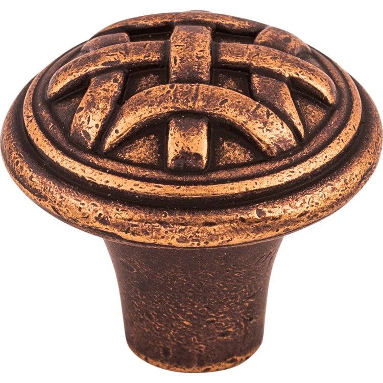 Knob Tuscany Celtic Round Pewter Antique Zinc Alloy 1 x 1 x 7/8 Inch 7/8 Inch - Frankwebs