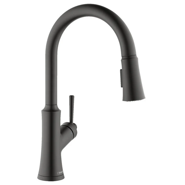 Joleena Single Handle High-Arc Pull Down Kitchen Faucet, 1.75 GPM - Frankwebs