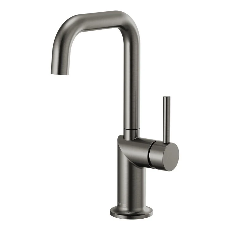 Bar Faucet Odin 1 Less Handle ADA Matte White Square 1.8 Gallons per Minute - Frankwebs