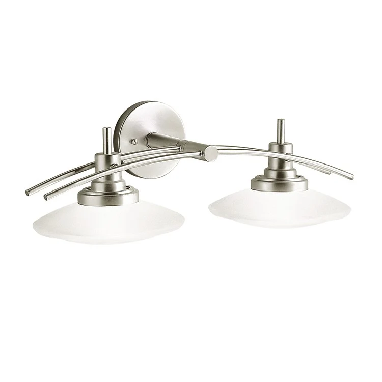 Structures Two-Light Halogen Bathroom Vanity Fixture - Frankwebs