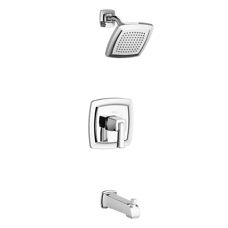 Townsend Pressure Balance Tub/Shower Valve Trim with Cartridge and Water-Saving Shower Head - Frankwebs