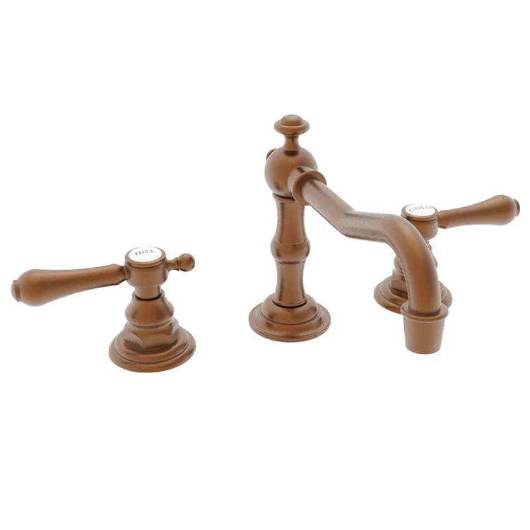 Lavatory Faucet Chesterfield Widespread 8 to 20 Inch Spread 2 Lever ADA Satin Brass PVD 1.2 Gallons per Minute Brass Spout Height 3-5/16 Inch - Frankwebs