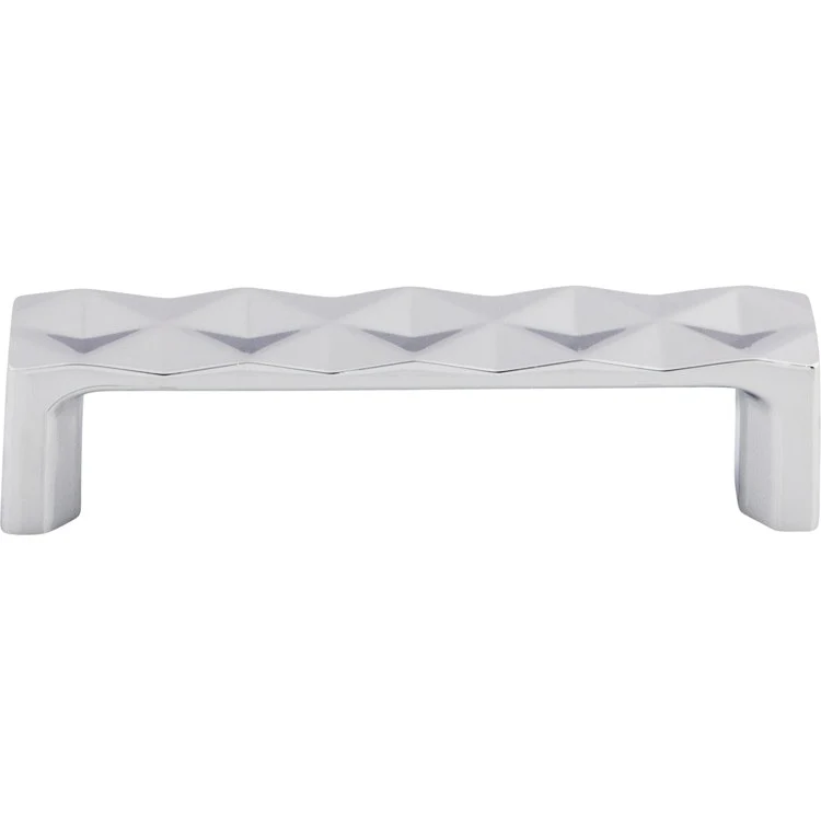 Pull Mercer Quilted Ash Gray Zinc Alloy 3-3/4 Inch - Frankwebs