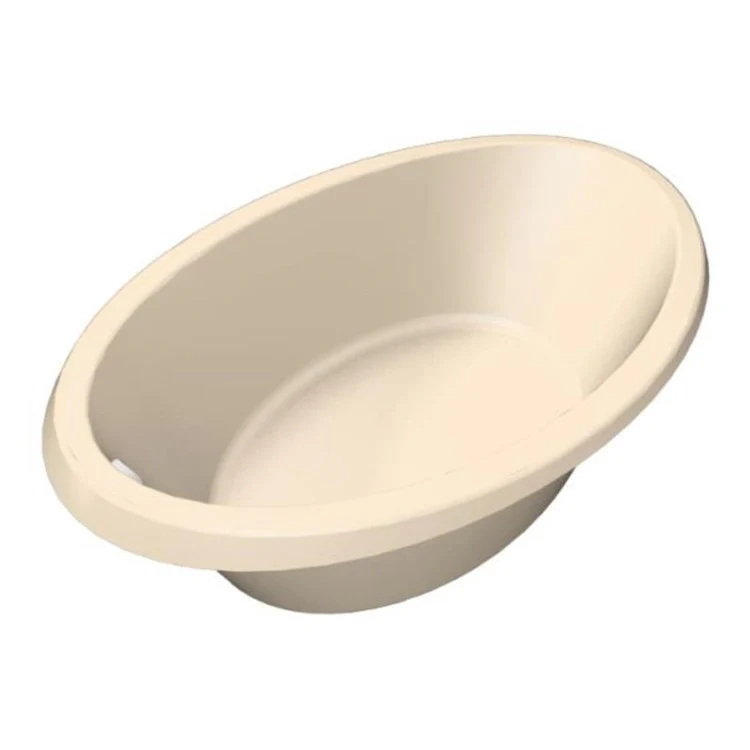 Combination Tub Designer Collection Carli 66 x 36 x 27 Inch Drop-In Center Drain Biscuit Oval - Frankwebs