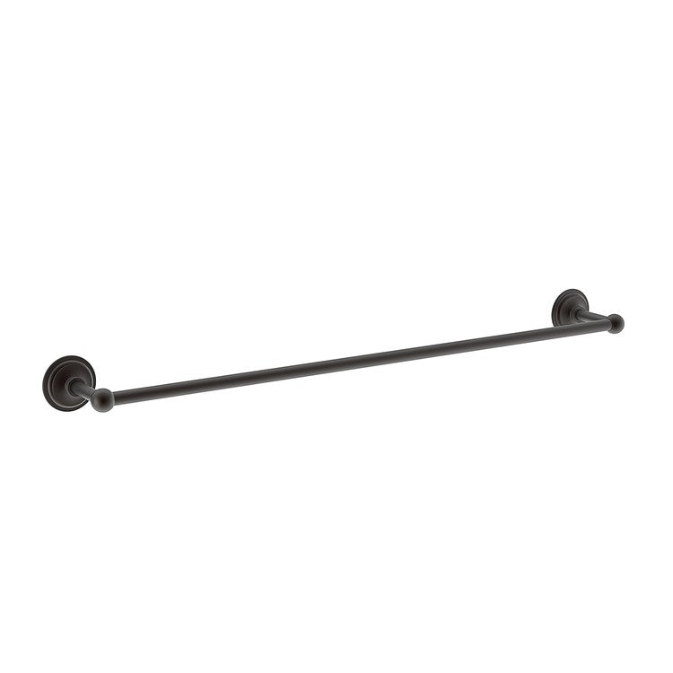 Towel Bar Miro 24 Inch Polished Chrome Brass 3-2/5 Inch - Frankwebs