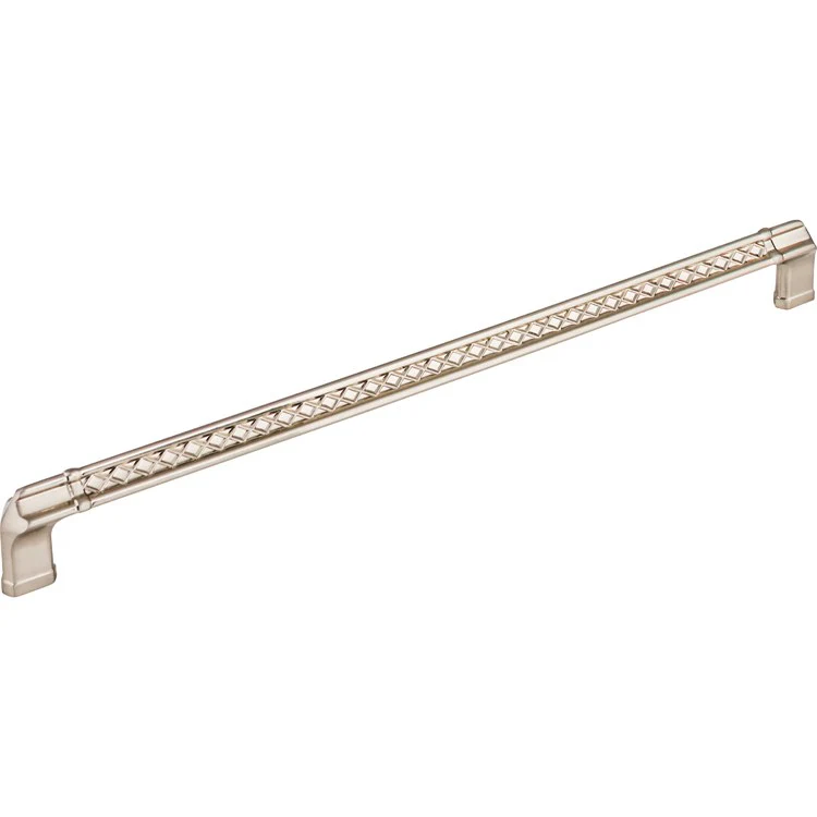 Pull Tower Bridge for Decorative Hardware Brushed Satin Nickel Zinc Alloy 12 Inch - Frankwebs