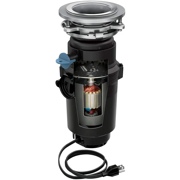 Garbage Disposal GT Pro 1/3 Horsepower 2 Year Improved Install 1900 Revolutions per Minute 115 Volt - Frankwebs
