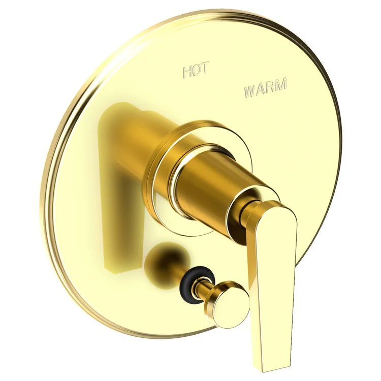 Pressure Balance Valve Trim Dorrance with Diverter Pull Knob 1 Lever Forever Brass PVD ADA Depth 3-1/6 Inch - Frankwebs