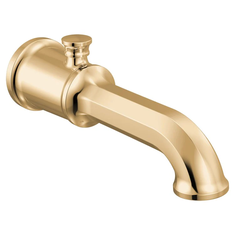 Tub Spout Beauclere Pull Up Diverter Brilliance Black Onyx 9 Inch Brass 1/2 IN NPT - Frankwebs