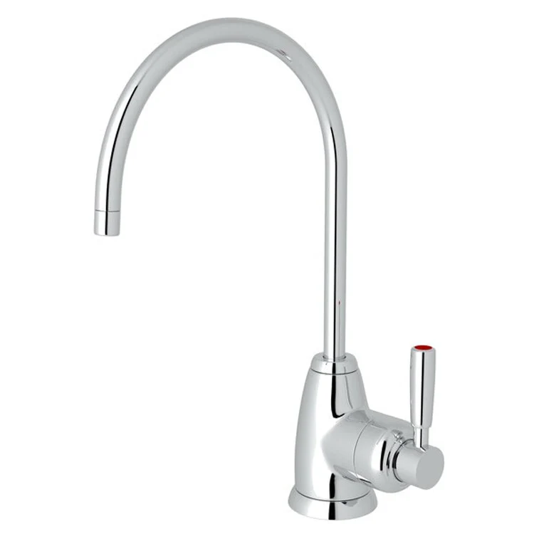 Hot Water Dispenser Holborn 1 Lever C-Spout English Gold 6-1/2 Inch 0.5 Gallon per Minute - Frankwebs