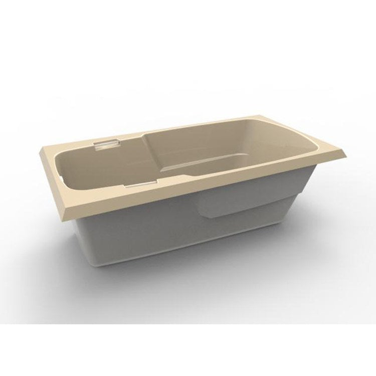 Whirlpool Tub Studio Collection Studio 60 x 32 x 19 Inch Drop-In End Drain White Rectangle - Frankwebs