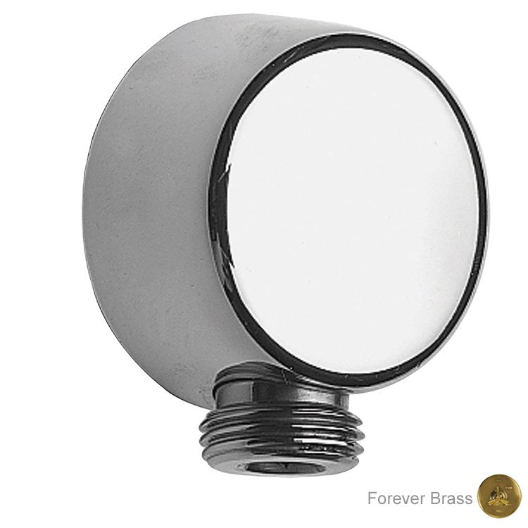 Handshower Elbow Tub and Shower Wall Supply 2-1/16 Inch Brass Gloss Black 1/2