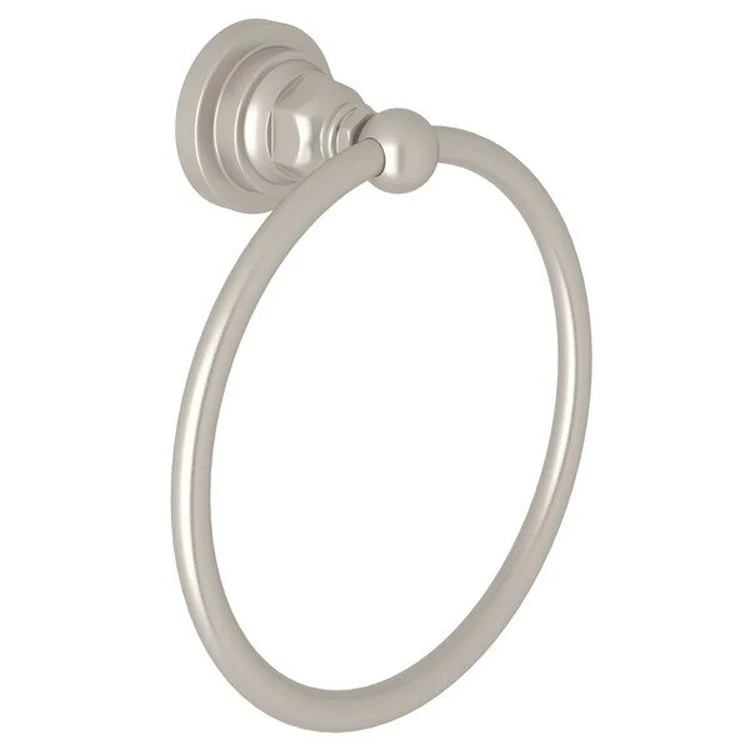 Towel Ring San Giovanni 6 Inch Polished Chrome Brass 2-27/32 Inch Wall Mount - Frankwebs