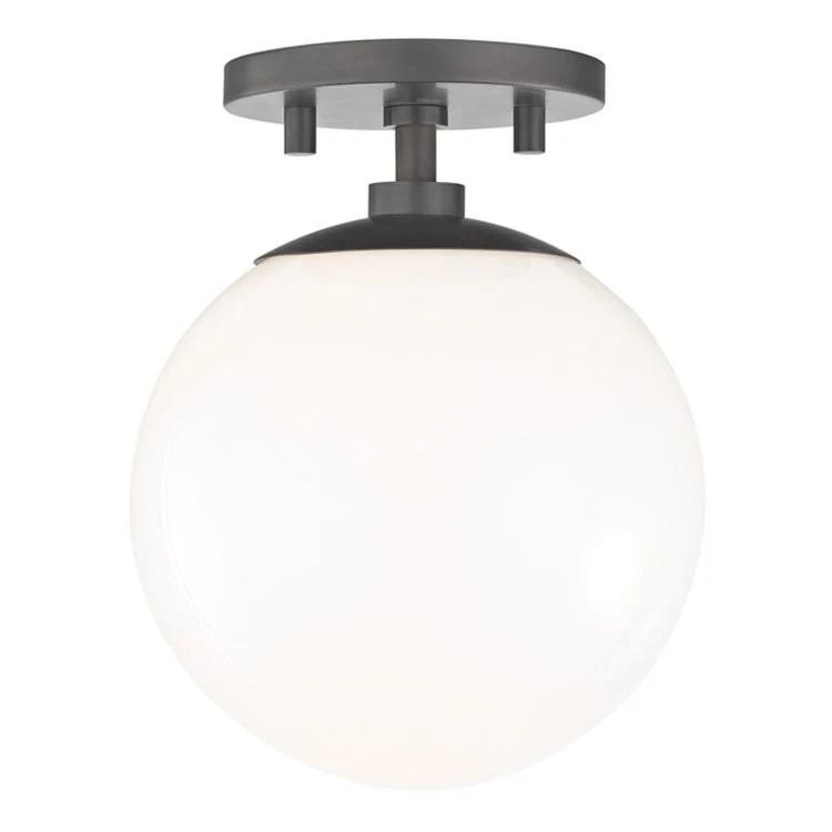 Stella Single-Light Semi-Flush Mount Ceiling Fixture - Frankwebs