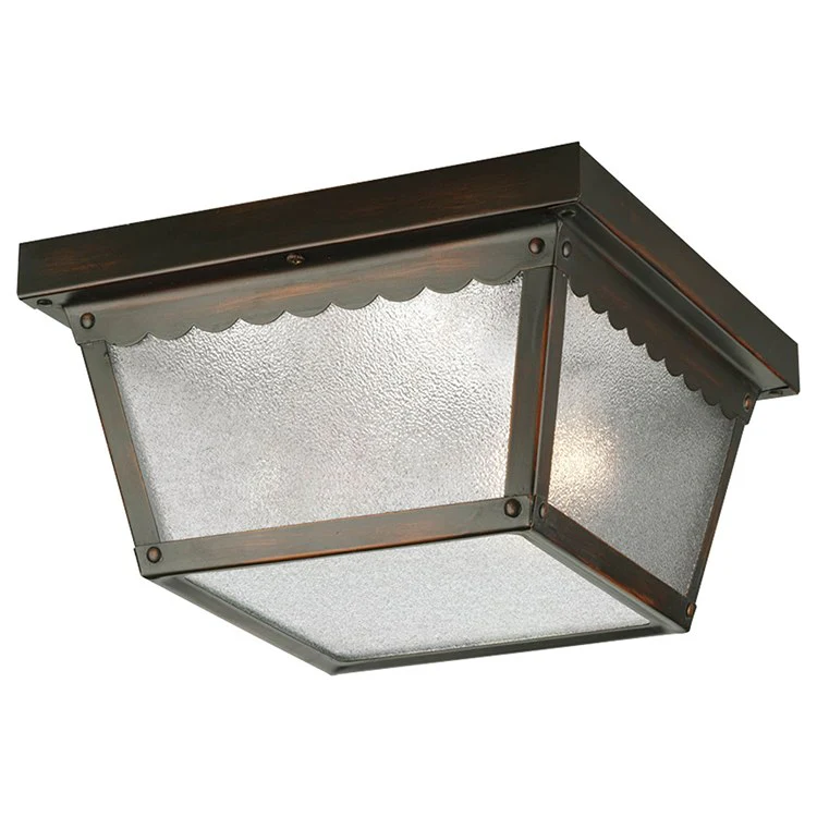 Single-Light Flush Mount Ceiling Lighting Fixture - Frankwebs