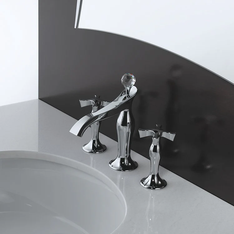 RSVP Widespread Bathroom Faucet/Bidet Cross Handle Set - Frankwebs