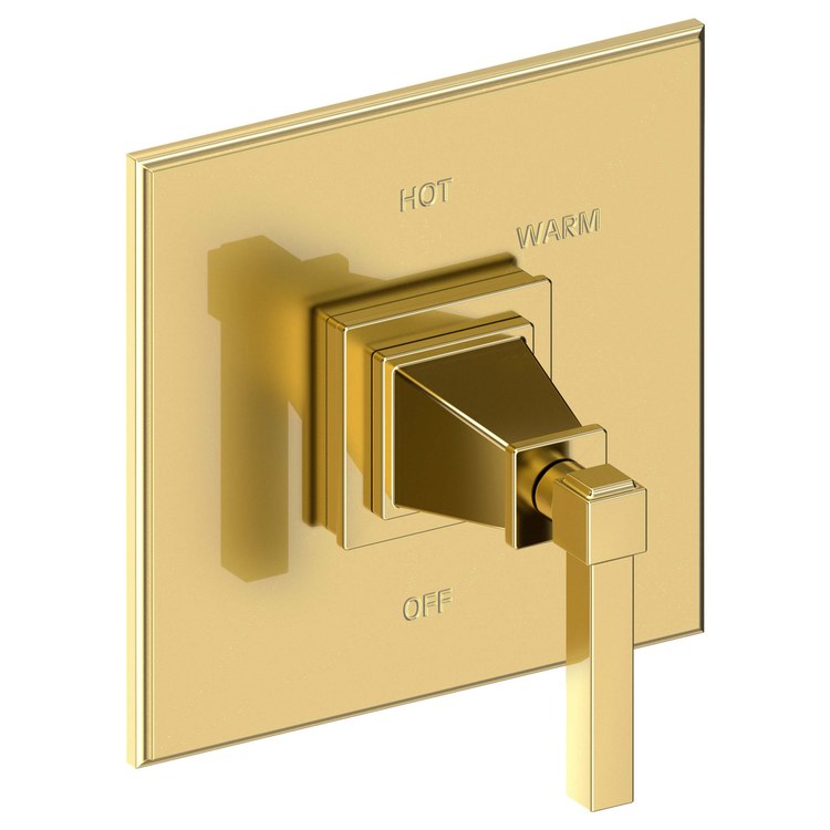 Pressure Balance Valve Trim Malvina Square 1 Lever Venetian Bronze ADA Depth 4 Inch - Frankwebs