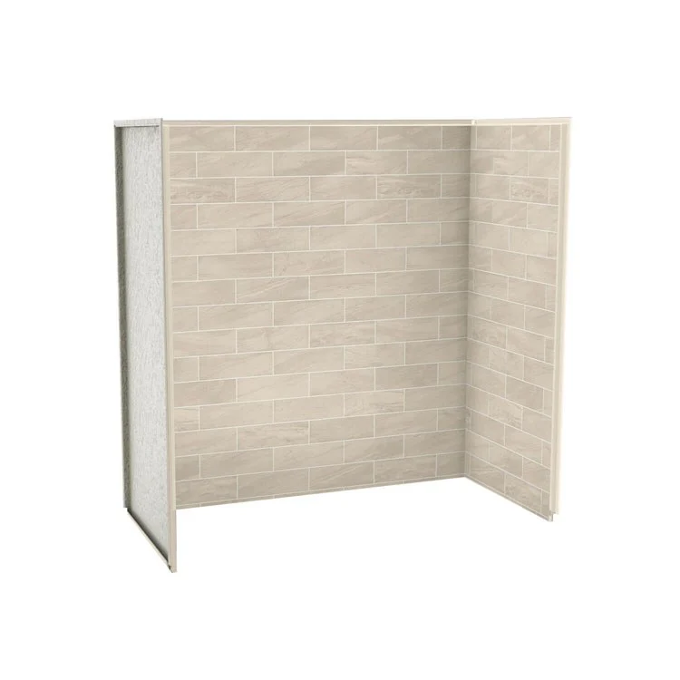 Tub Wall Utile Organik 60 x 30 x 60 Inch Permafrost Composite - Frankwebs
