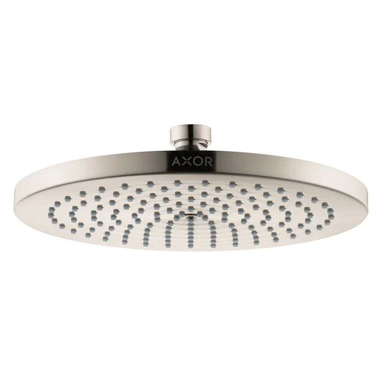 Showerhead Starck 1 Function Brushed Black Chrome 9-3/4 Inch 1.75 Gallons per Minute Rain - Frankwebs