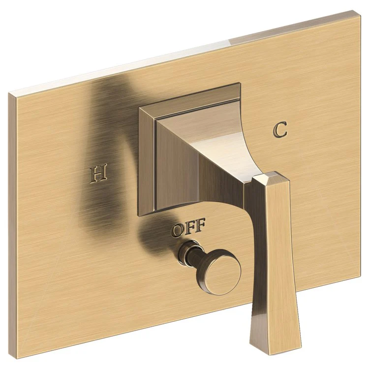 Joffrey Pressure Balance Tub/Shower Valve Trim Only with Lever Handle - Flat Black - Frankwebs