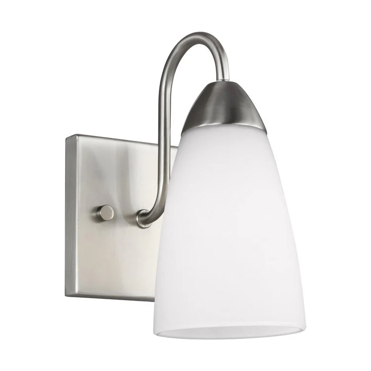 Seville Single-Light Bathroom Wall Sconce - Frankwebs
