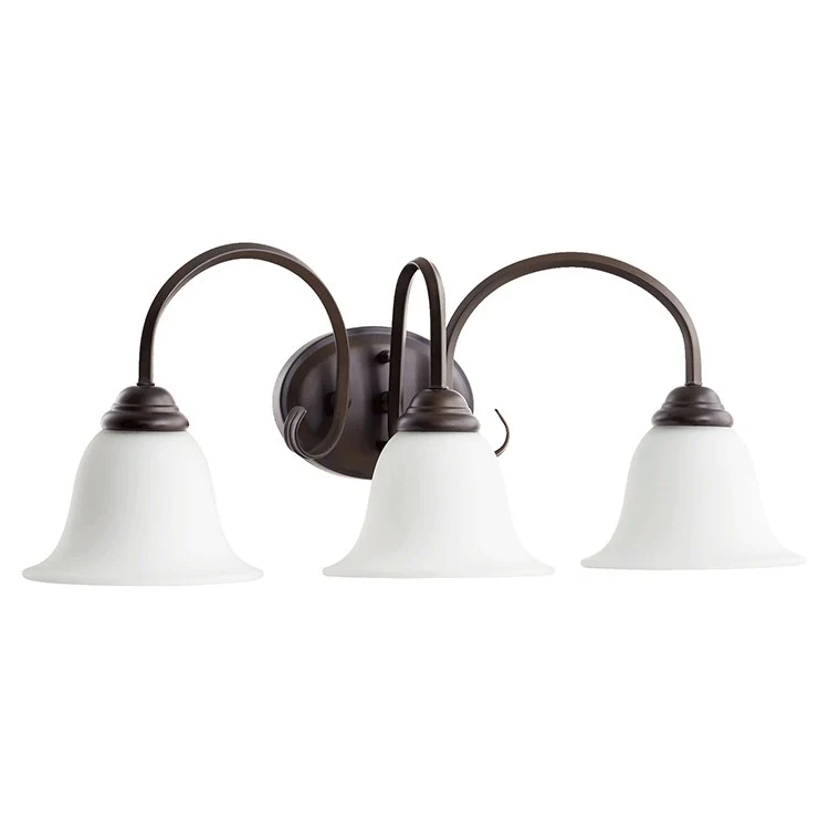 Spencer Three-Light Bathroom Vanity Fixture - Frankwebs