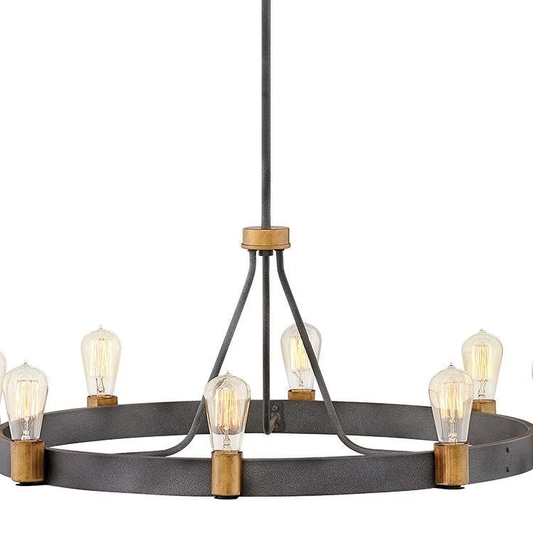 Silas Eight-Light Chandelier - Frankwebs