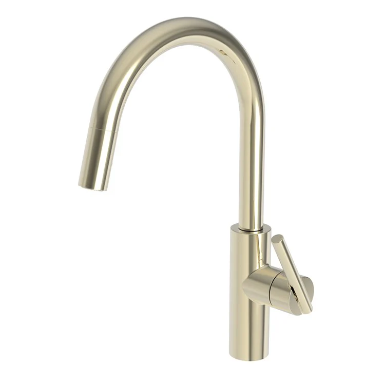 Kitchen Faucet East Linear 1 Lever ADA English Bronze Pull Down Spout Height 9-3/5 Inch 1.8 Gallons per Minute - Frankwebs