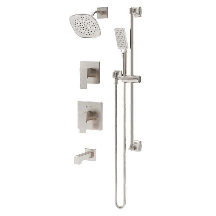 Shower Trim Verity HydroMersion System Polished Chrome ADA 2.0 Gallons per Minute 1 Function 7 Inch - Frankwebs