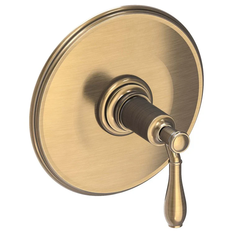 Pressure Balance Valve Trim Ithaca Round 1 Lever Antique Copper ADA Depth 4-1/4 Inch - Frankwebs