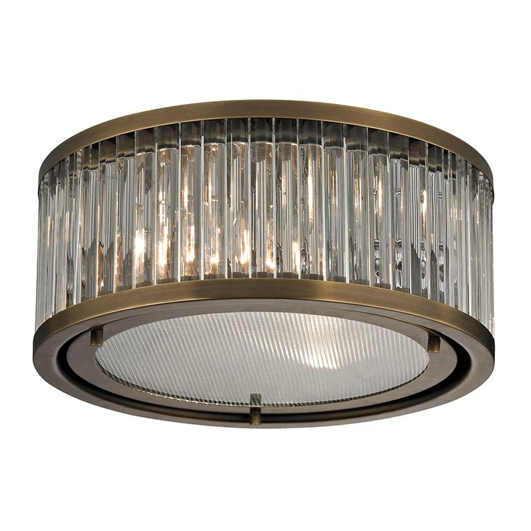 Linden Manor Two-Light Flush Mount Ceiling Fixture - Frankwebs