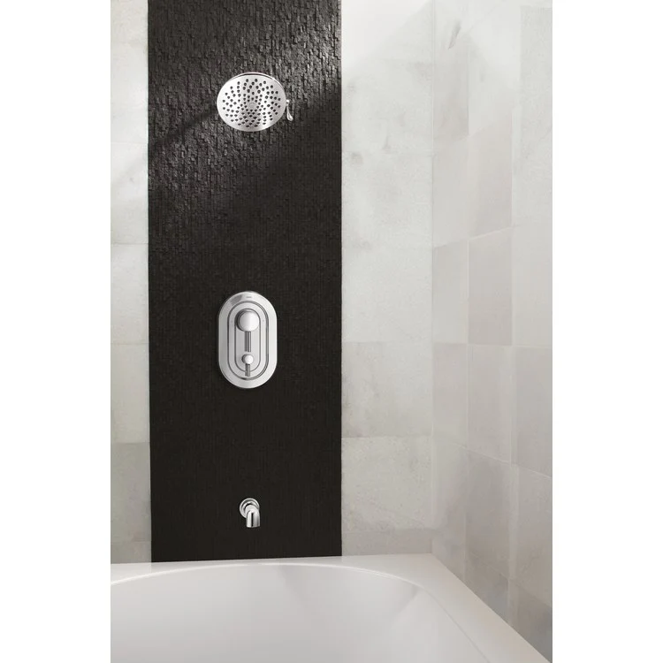 Valve Trim Align Posi-Temp with Built In 3 Function Transfer 2 Lever Chrome ADA - Frankwebs