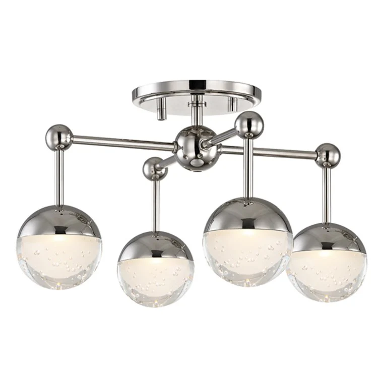 Boca Four-Light LED Flush Mount Ceiling Fixture - Frankwebs