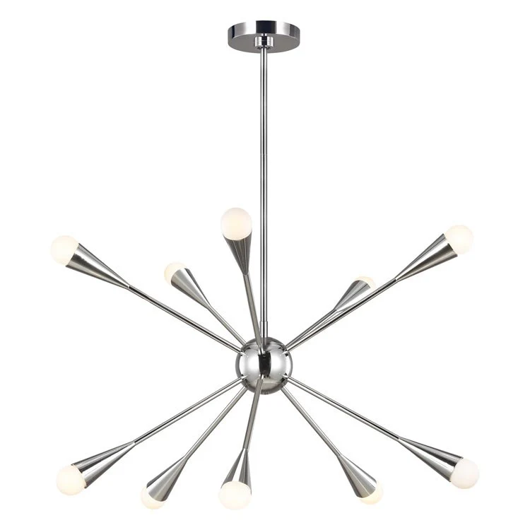 Jax Ten-Light Chandelier by Ellen - Frankwebs